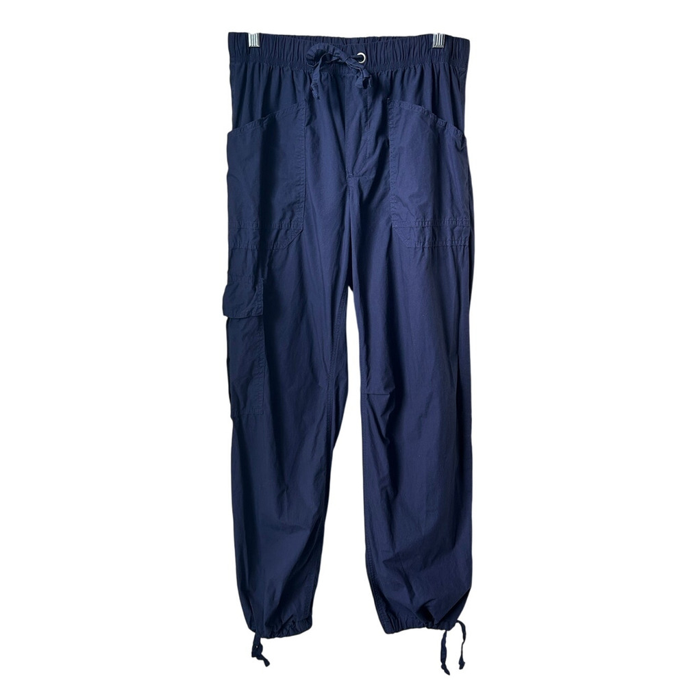 Aerie Navy Paperbag Joggers - Medium